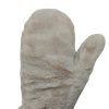 OEM Luxe Faux Fur Trimmed Mitten Gloves