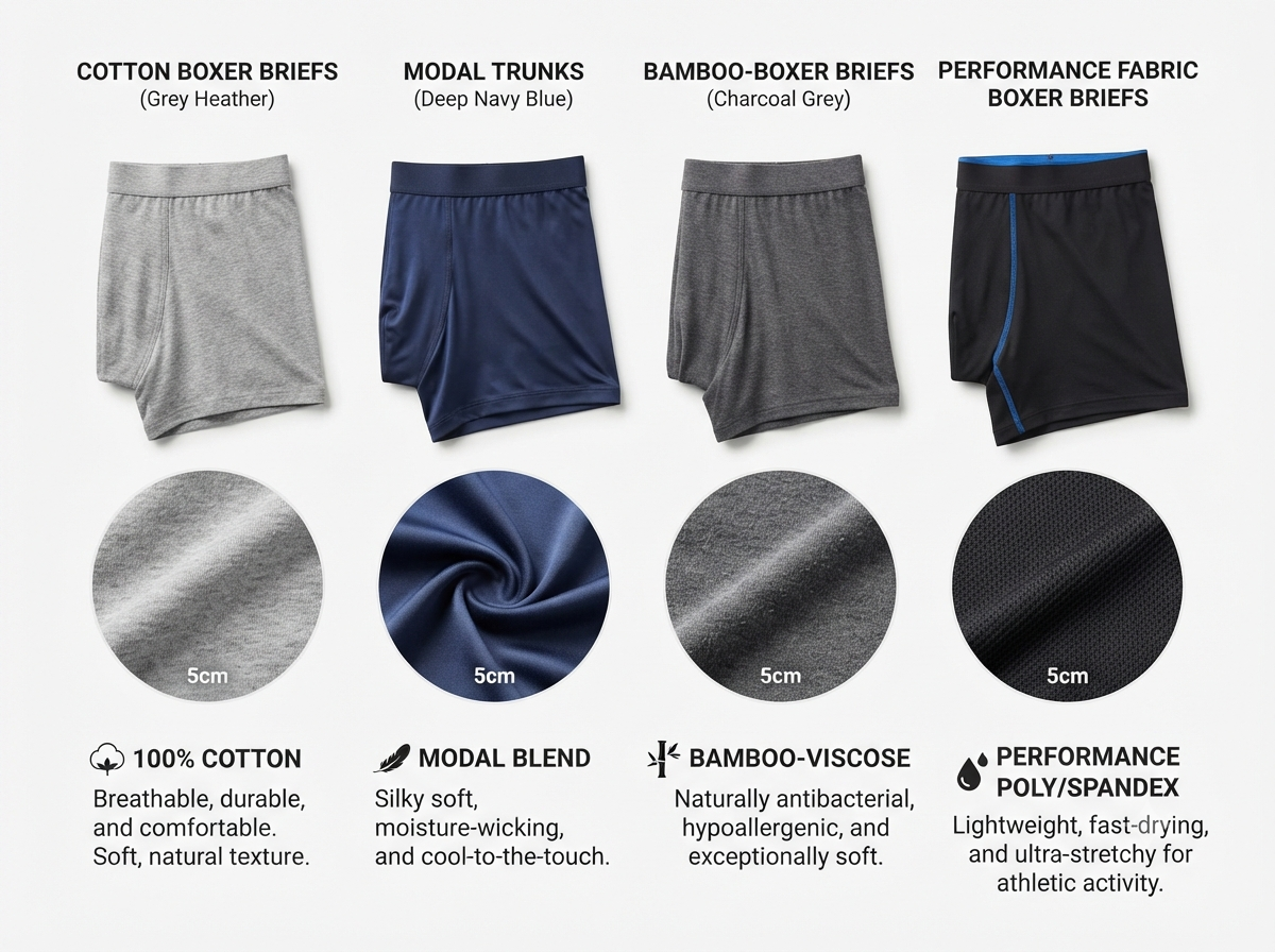 underwear of different fabrics underwear of different fabrics