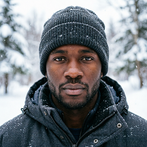 OEM Eco-Hybrid Recycled Cotton Ribbed Beanie