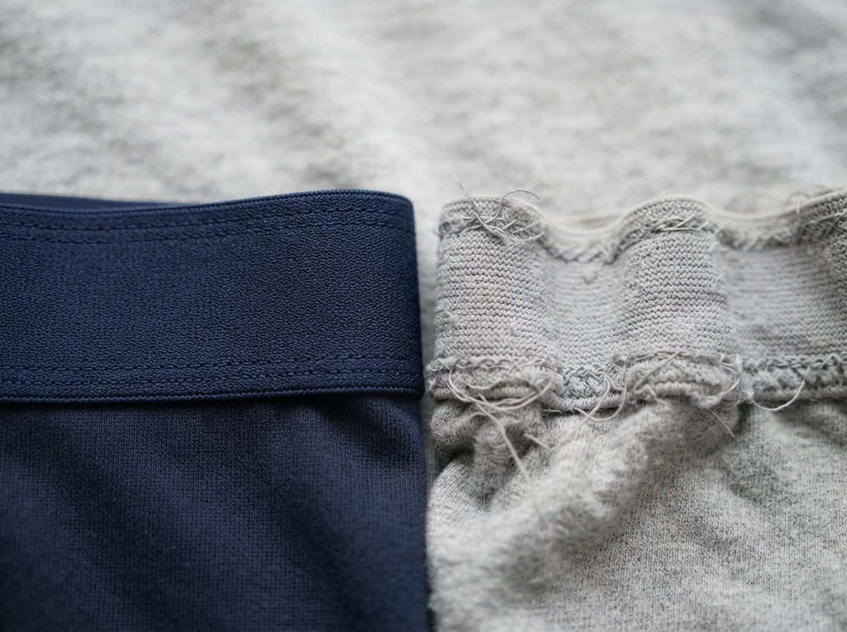 premium elastic waistband vs stretched waistband