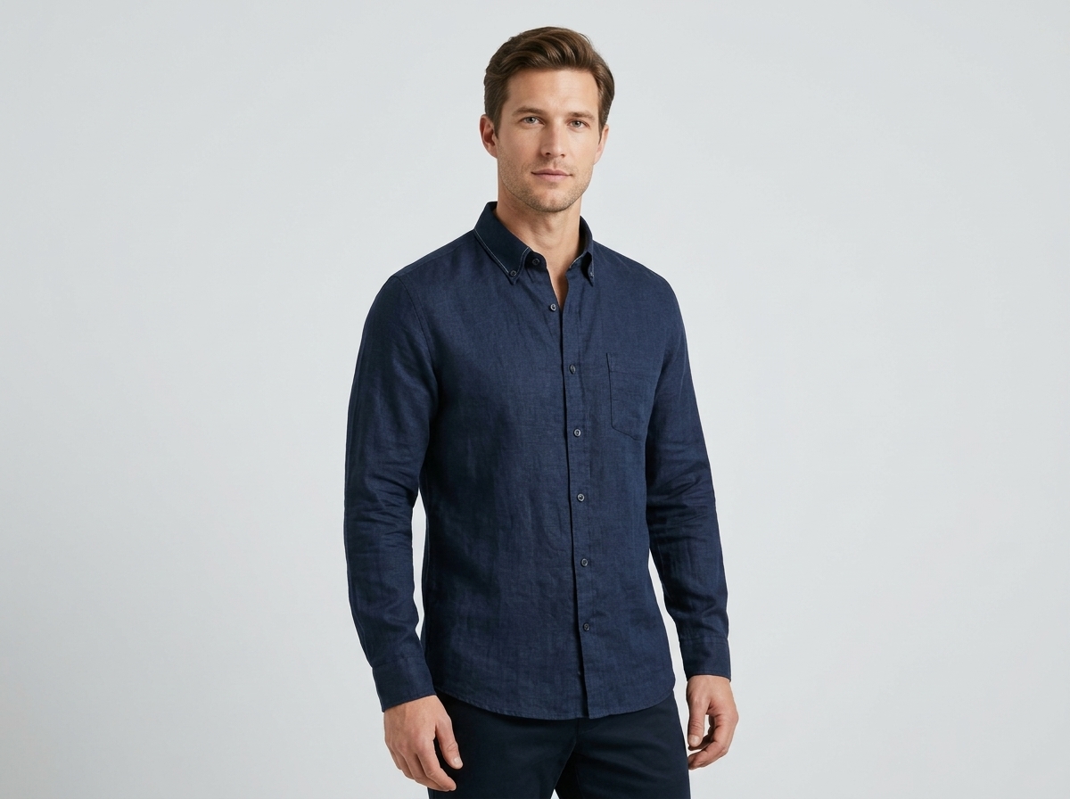 fitting garments on a man