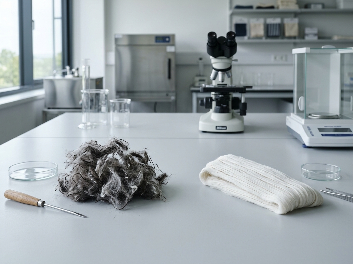carded cotton fibers vs combed cotton fibers