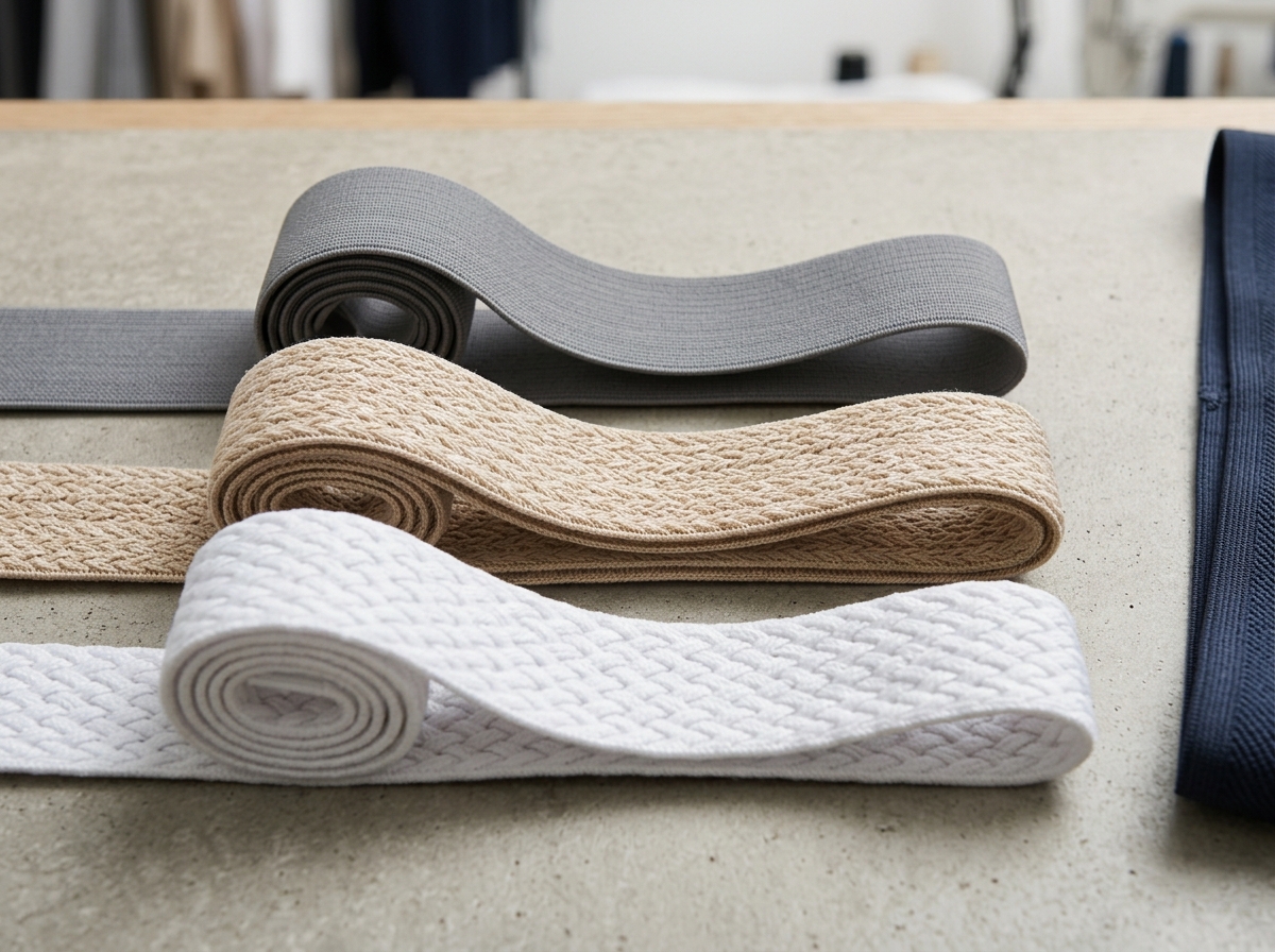 woven, knitted, and braided elastic tapes