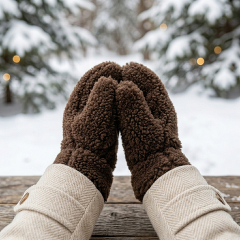 OEM Heavyweight Soft Fleece Mitten Gloves