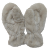 OEM Luxe Faux Fur Trimmed Mitten Gloves