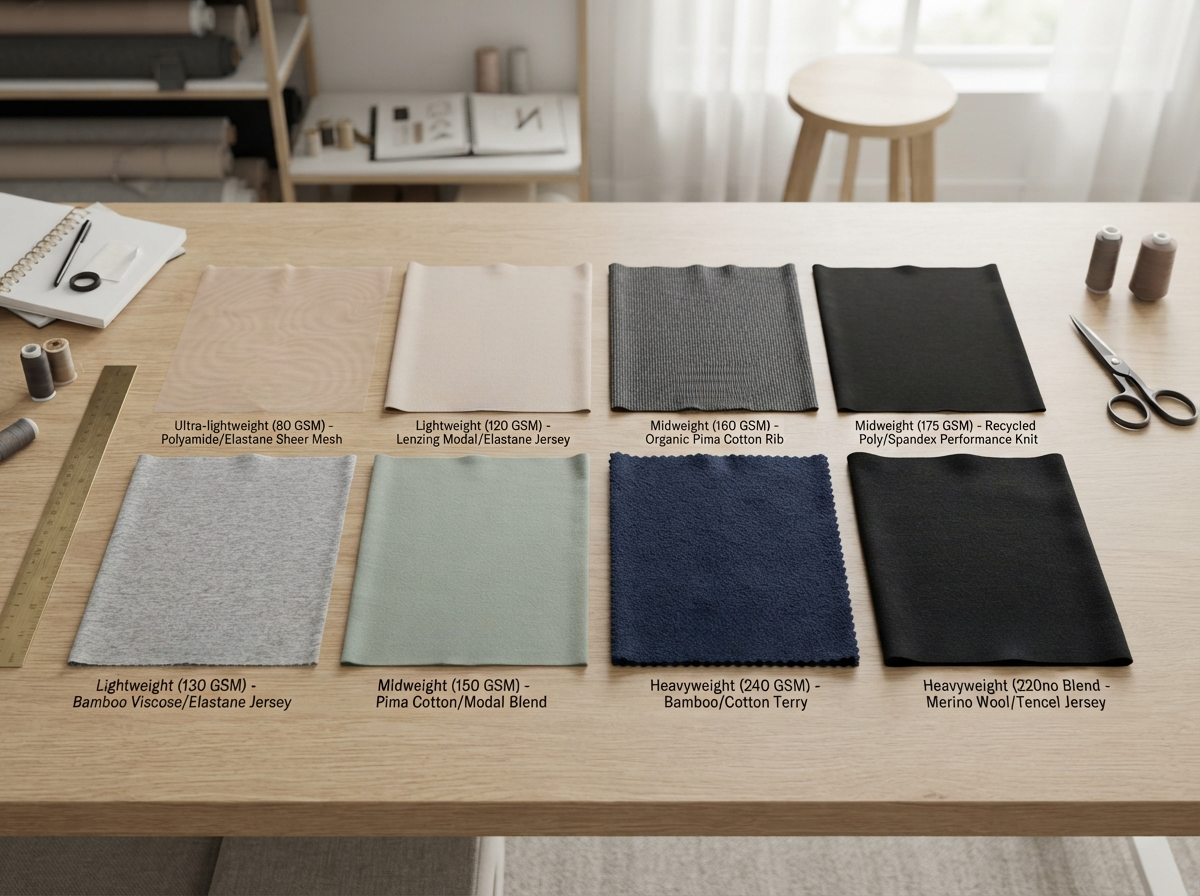 underwear fabrics in different thickness